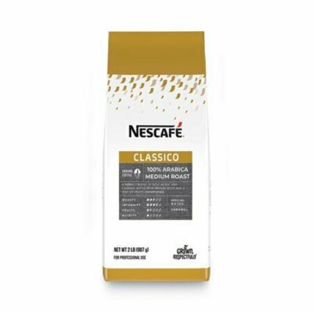 NESTLE Classico 100% Arabica Roast Ground Coffee, Medium Blend, 2 Lb Bag, 6PK 25573CT